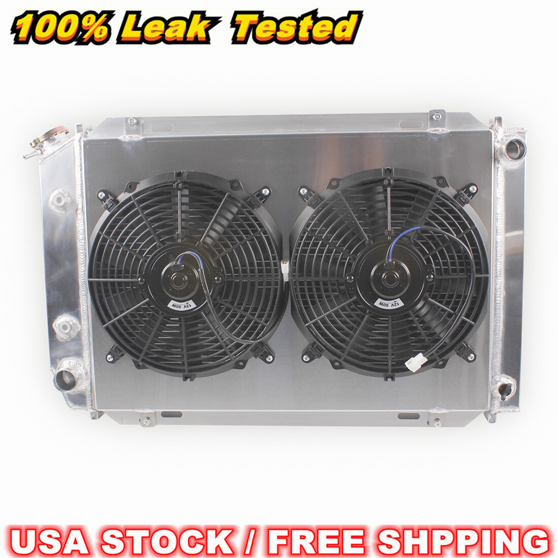 CC138 3Row Radiator&Fan For 1979-1993 1992 1991 Ford Mustang V8/l4 LX/GT/Cobra