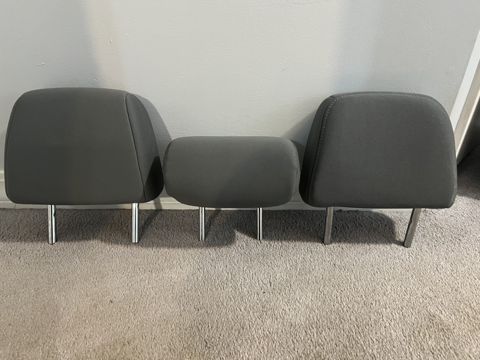 2016-2023 TOYOTA TACOMA SECOND ROW HEADREST DARK GRAY CLOTH OEM