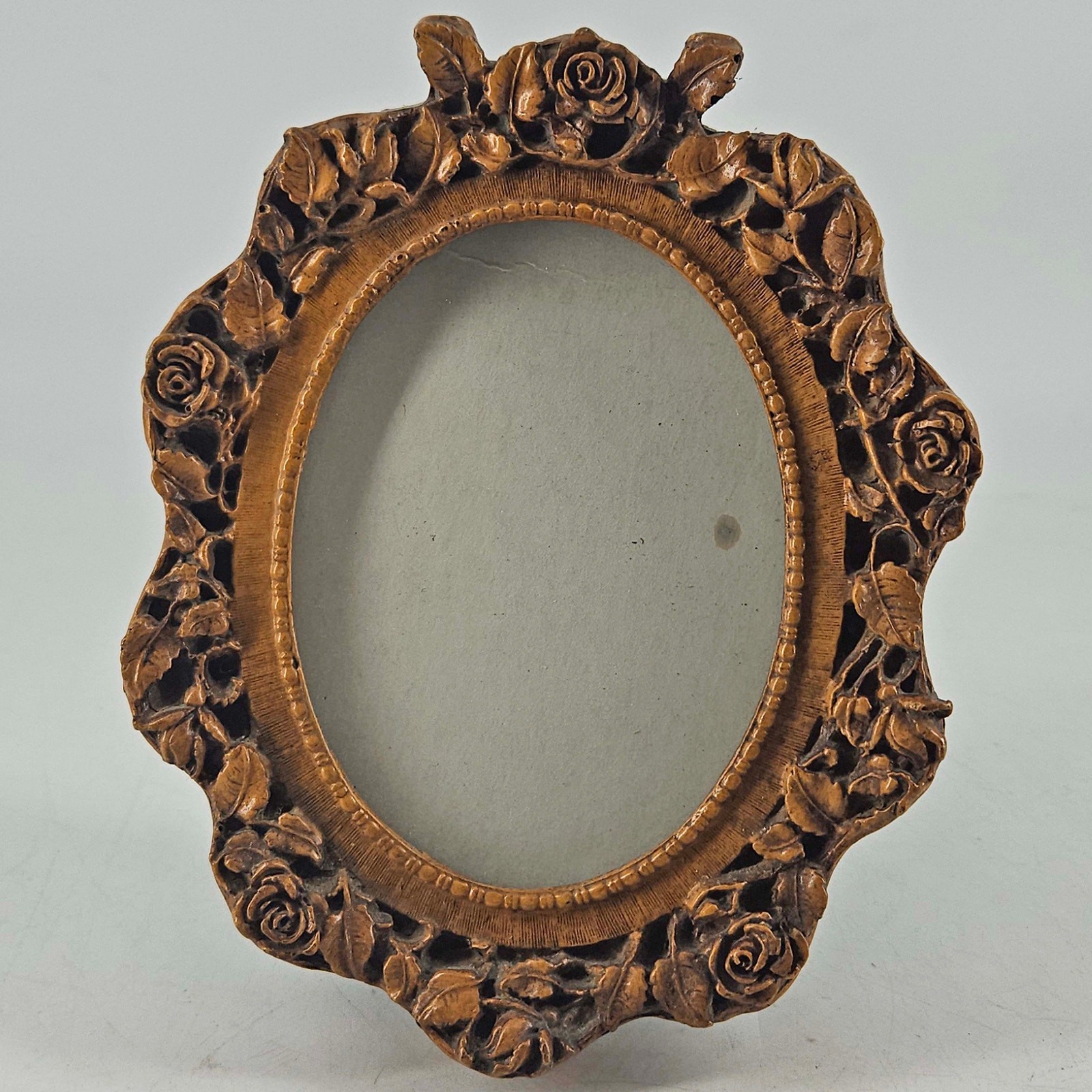 Vintage Style wood oval Picture Frame Victorian Style Rosebud Designs Vintage Style wood oval Picture Frame Victorian Style Rosebud Designs