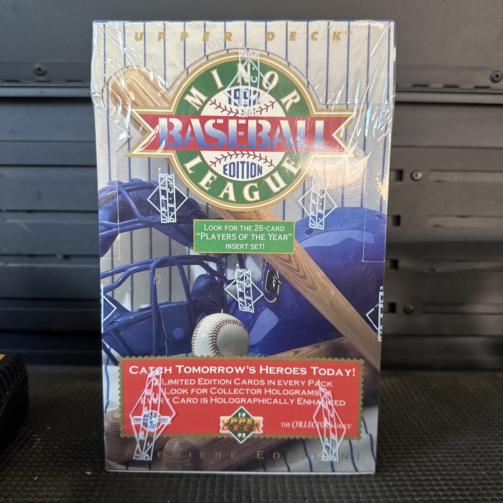 1992 Upper Deck Minor League Baseball Sealed Factory Box Jeter Chipper RC's 1992 Upper Deck Minor League Baseball Sealed Factory Box Jeter Chipper RC's