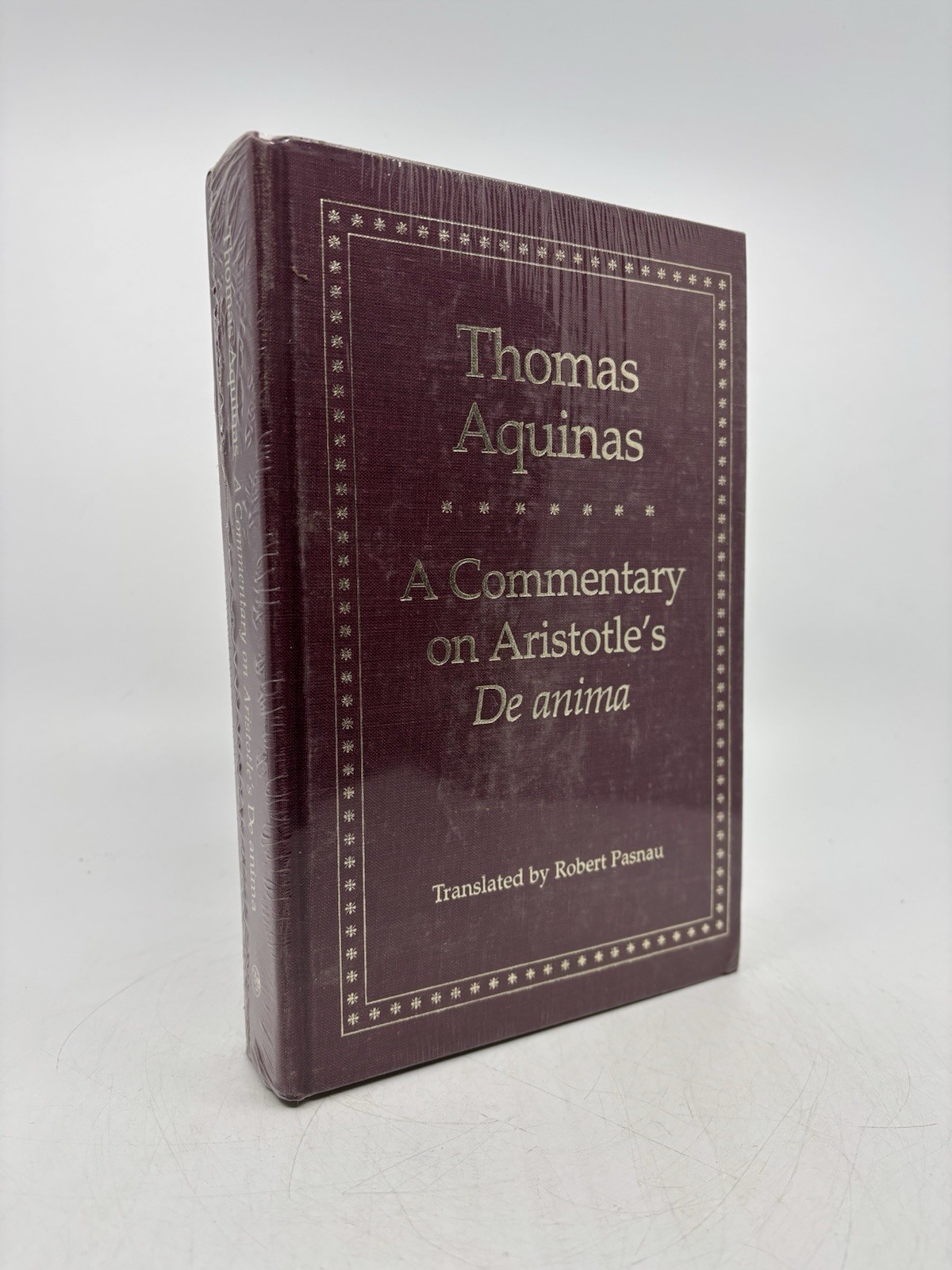 A Commentary on Aristotle\'s de Anima by Thomas Aquinas Brand New In Wrap HC A Commentary on Aristotle\'s de Anima by Thomas Aquinas Brand New In Wrap HC