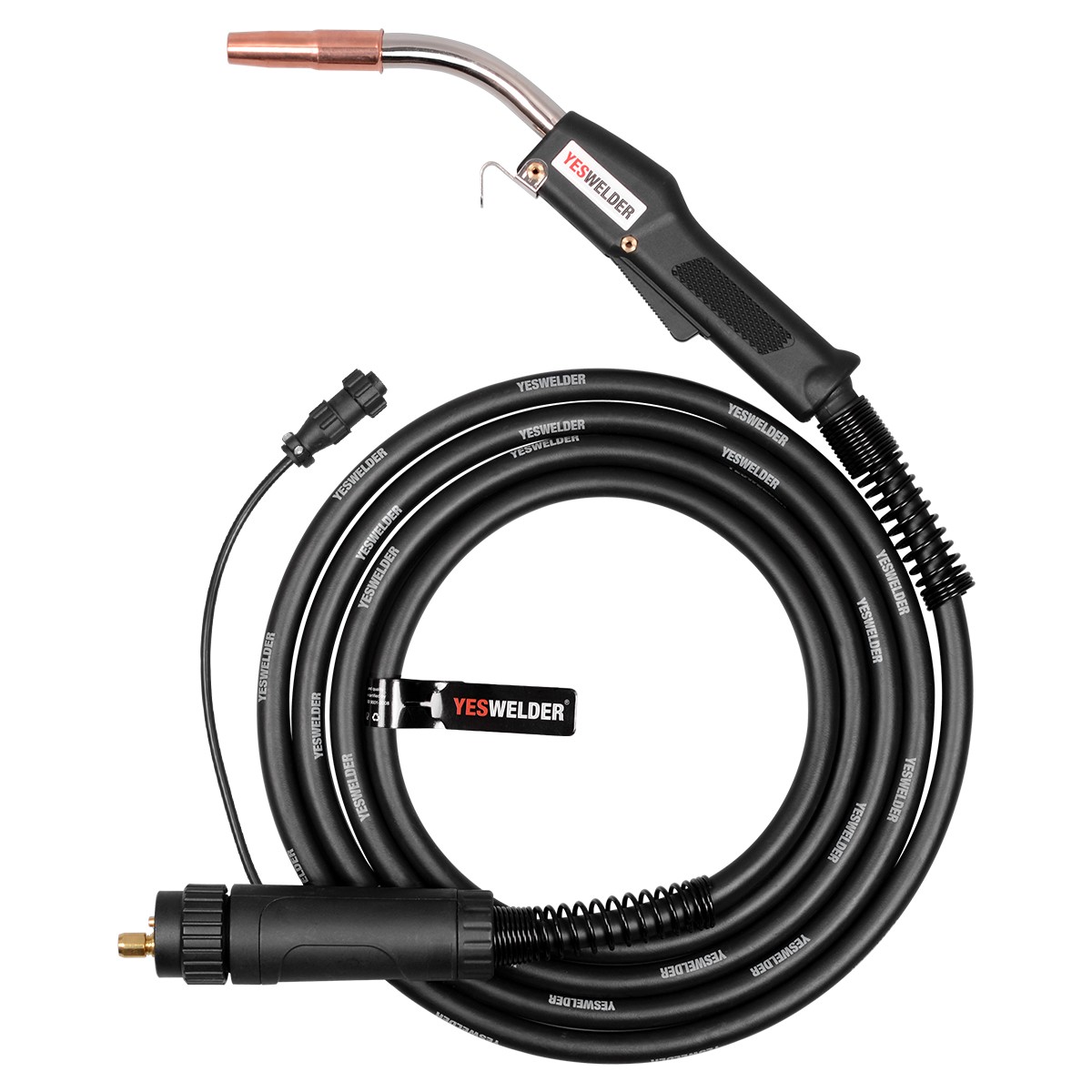 15' 250A MIG Welding Gun Euro connection Replacement for Longevity Esab Tweco #2