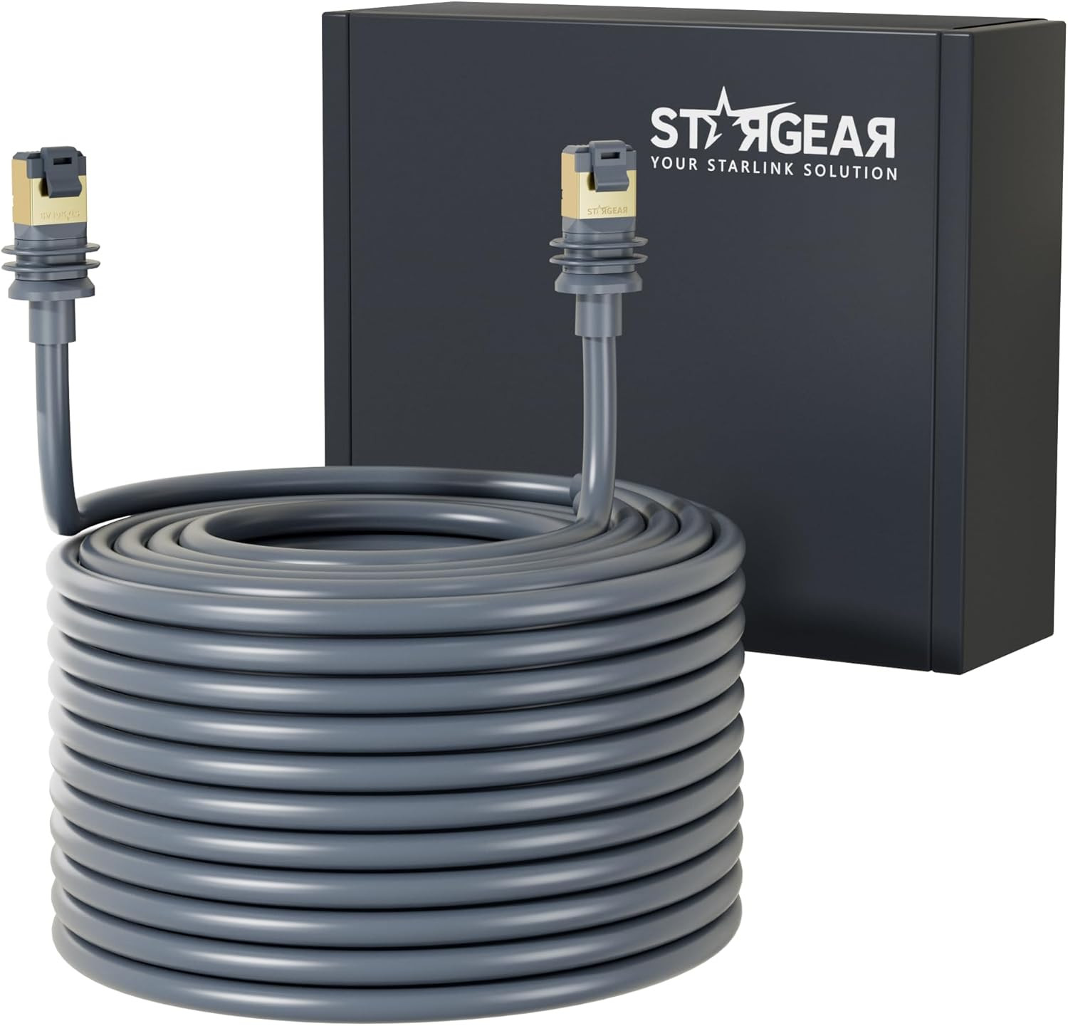 15M/49FT Starlink Cable Gen 3 for Standard 4/4X/V4/V5/MINI