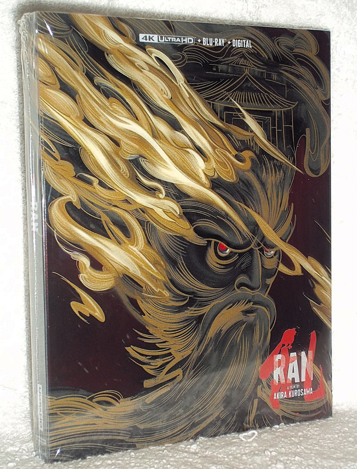 Ran (4K/Blu-ray, 2021, STEELBOOK) Akira Kurosawa japanese epic action king lear