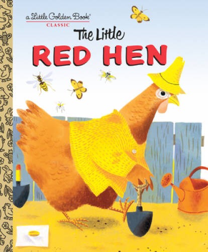 The Little Red Hen (Little Golden Book) - Hardcover By Muldrow, Diane - GOOD