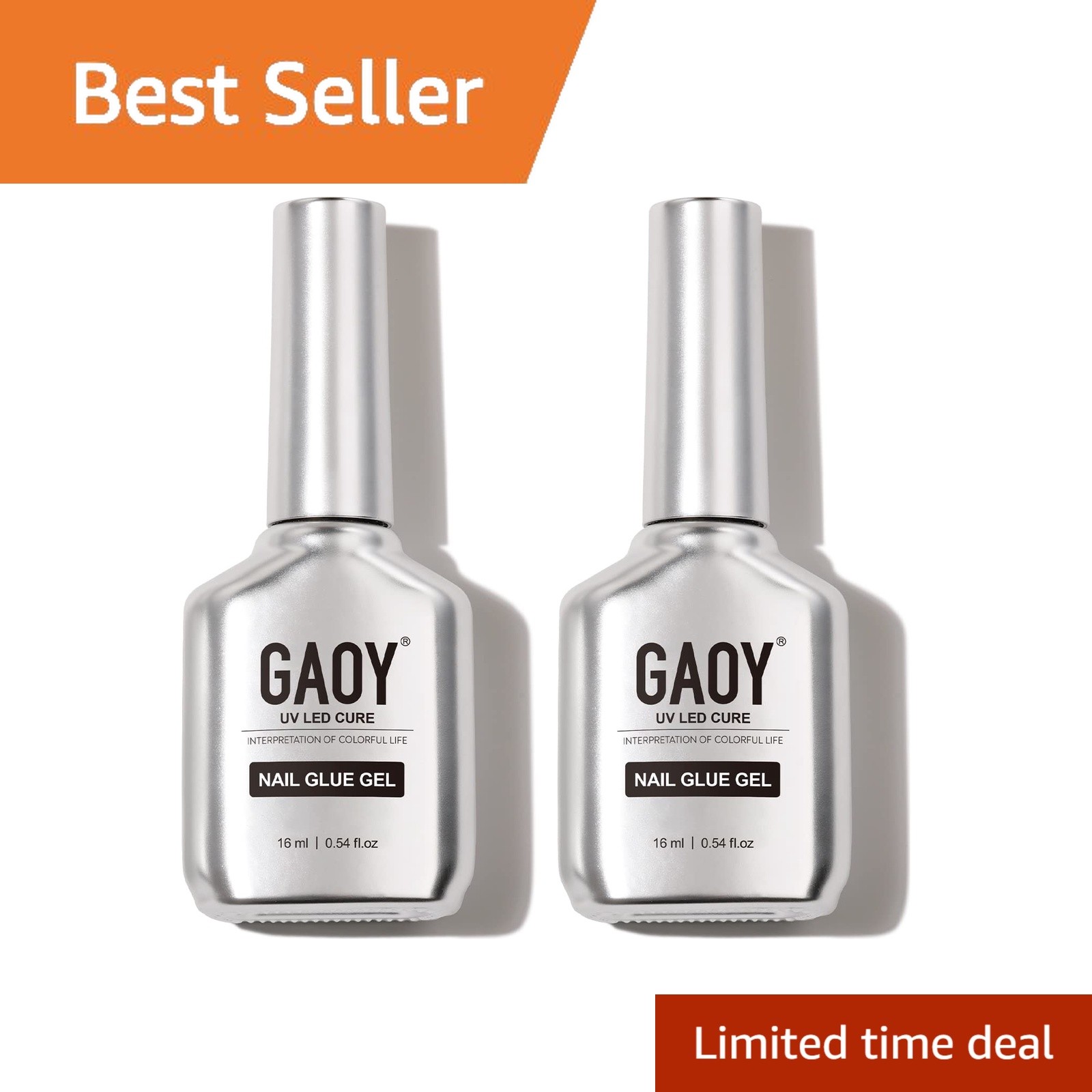 GAOY 2 Gel Nail Glue 16ml Base