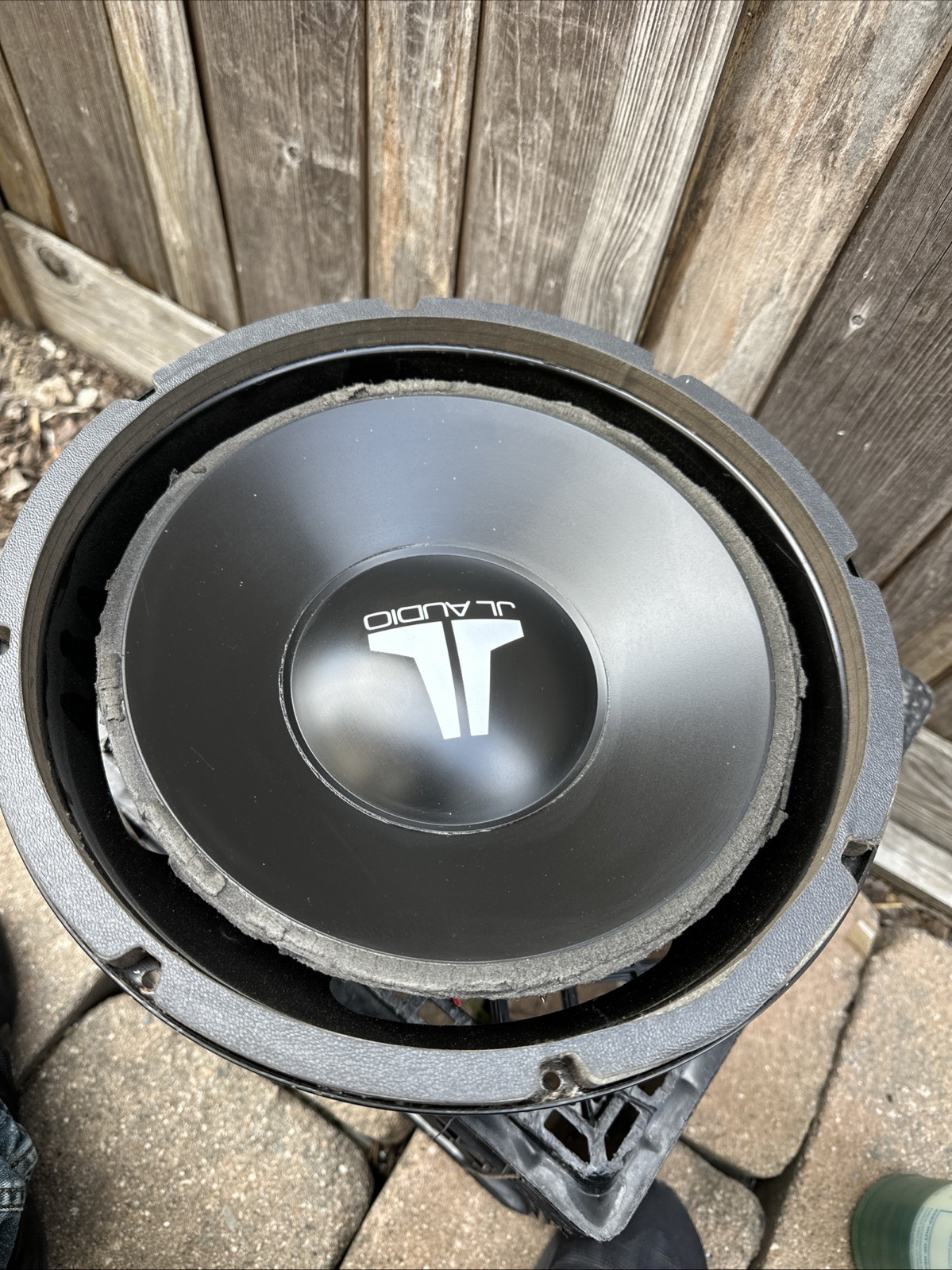 Old School JL Audio 12w 6 For Parts Old School JL Audio 12w 6 For Parts