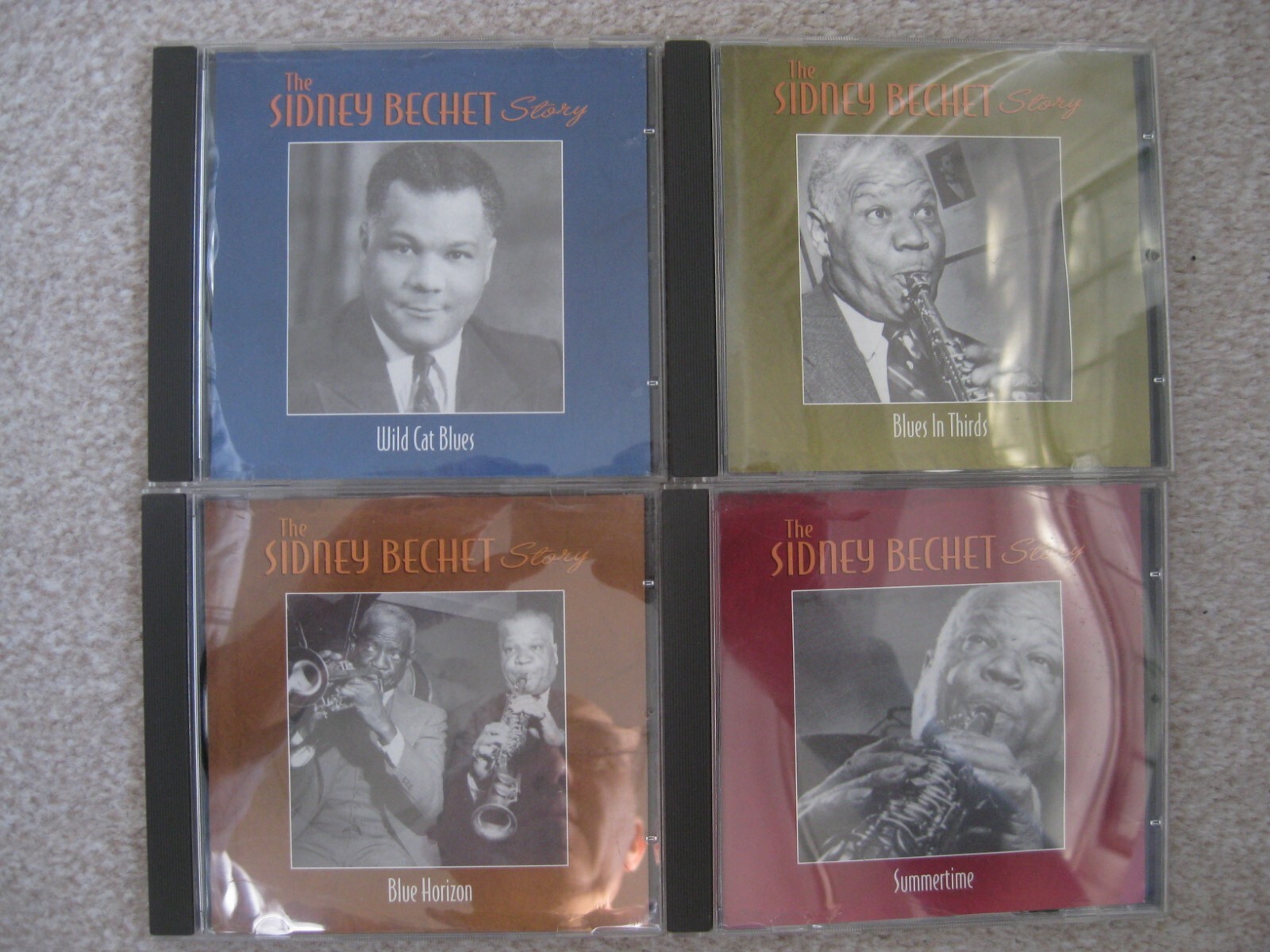 Sidney Bechet : The Sidney Bechet Story CD 4 discs (2001)