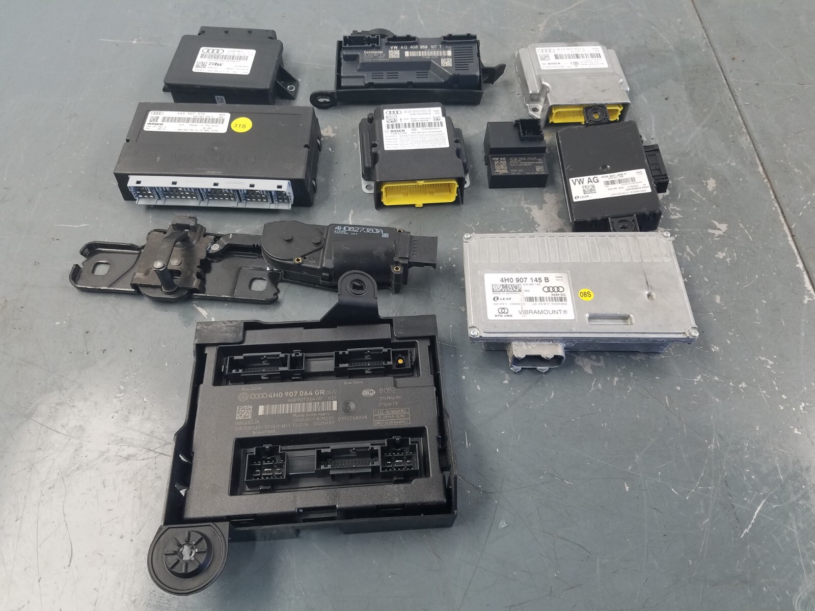 2016 14 15 16 17 Audi RS7 Quattro Body Control Modules #4402 X6