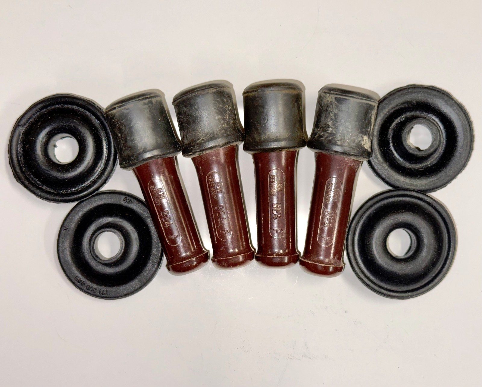 Beru Spark Plug Connector Set, Porsche 356 & 912, OEM  616 609 303 00 (NOS)