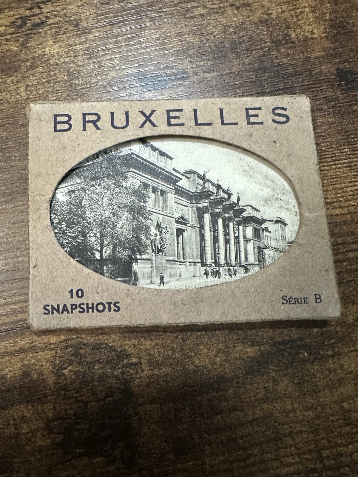 Vintage Bruxelles Belgium Snapshot Photo Souvenir Set of 10