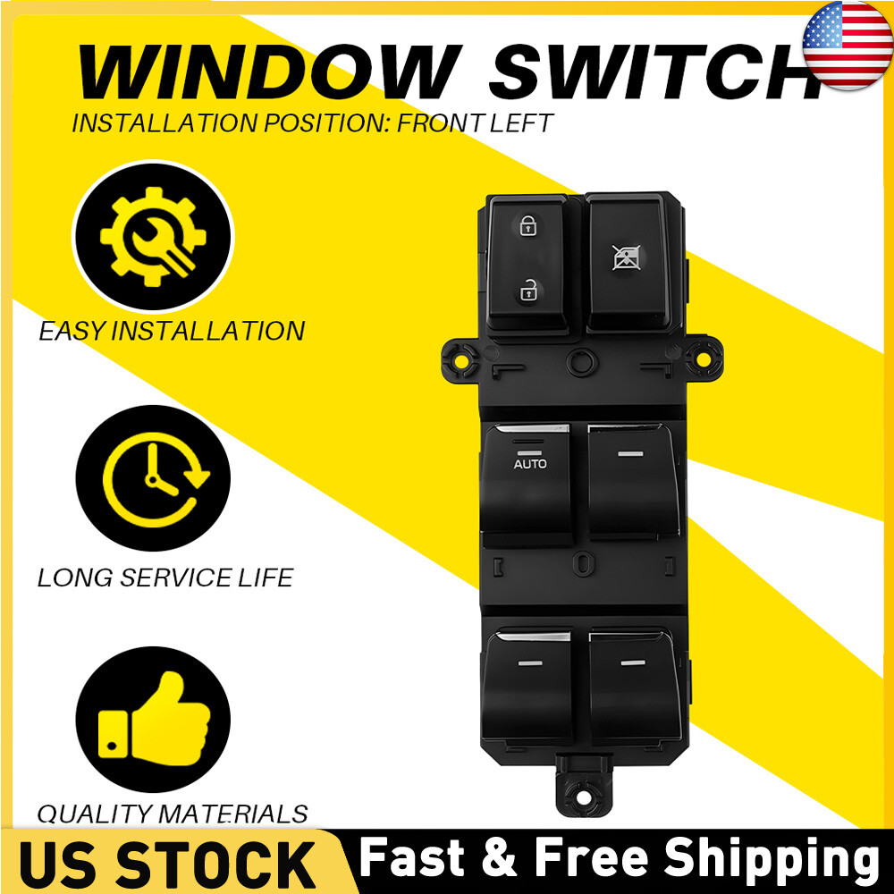 For 2016-2018 Hyundai Tucson Driver Left Master Power Window Switch 93571-D3000