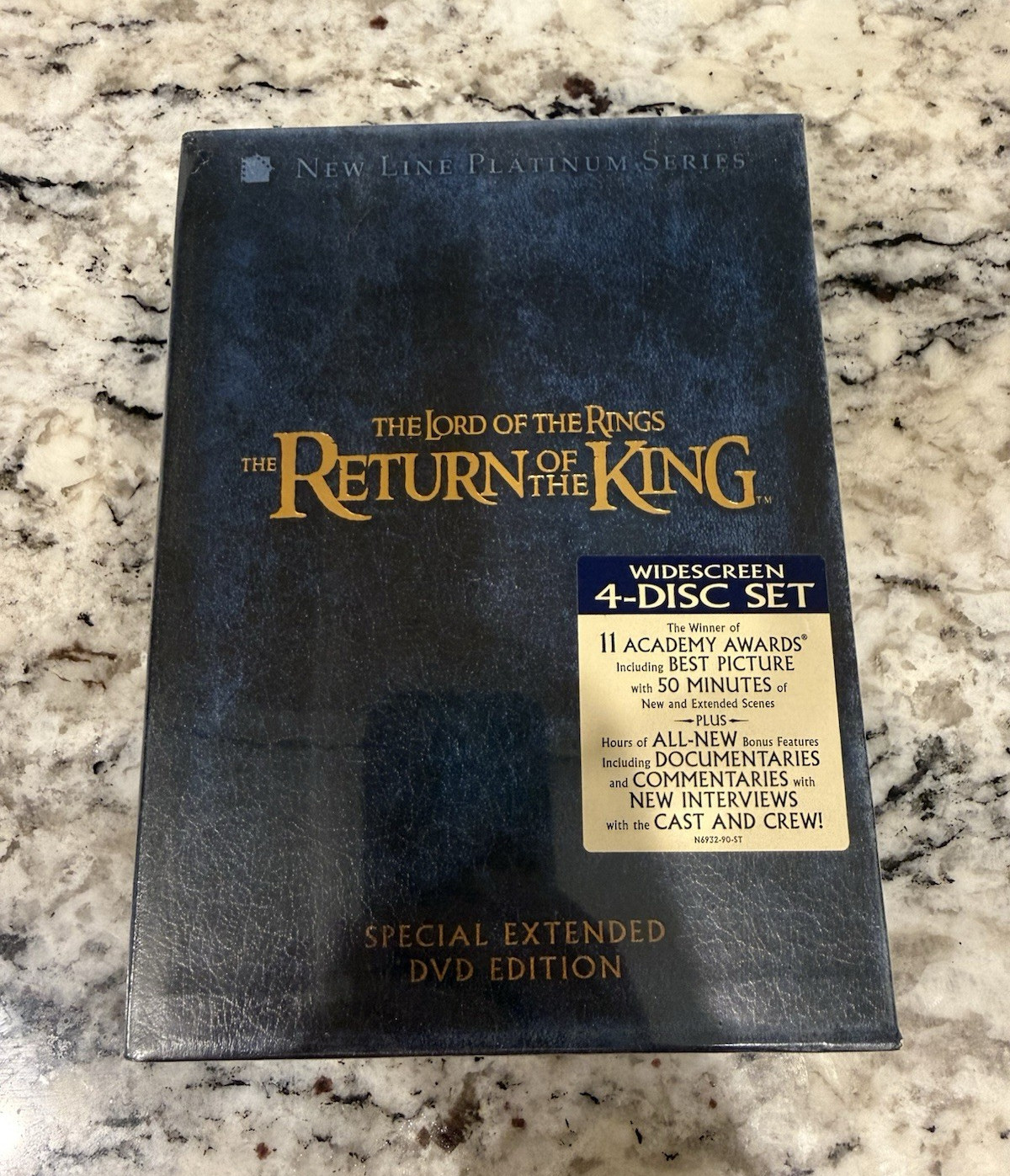 LOTR Return of the King Extended Edition Widescreen 4-Disc DVD LOTR Return of the King Extended Edition Widescreen 4-Disc DVD
