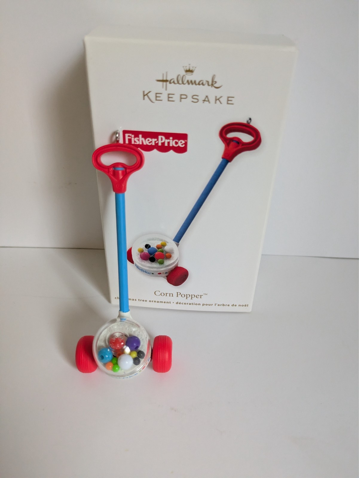 Hallmark 2012 Fisher Price Corn Popper ornament Hallmark 2012 Fisher Price Corn Popper ornament