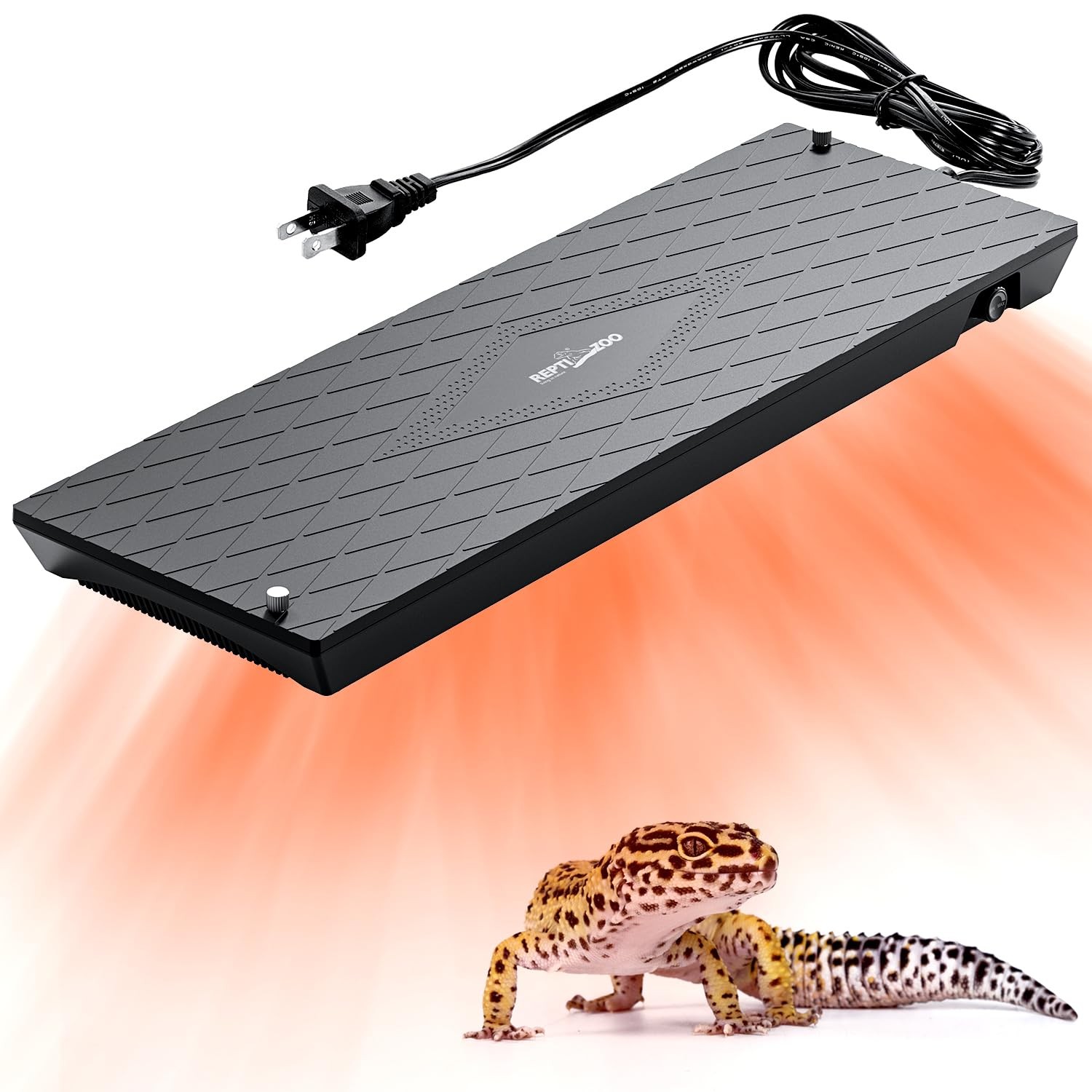 REPTI ZOO AH02P Reptile Heat Panel Adjustable Temp for Leopard Geckos Lizards