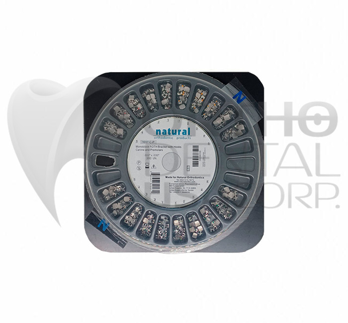 10 Cases Brackets (10 Patients) Monoblock Roth 0.22\