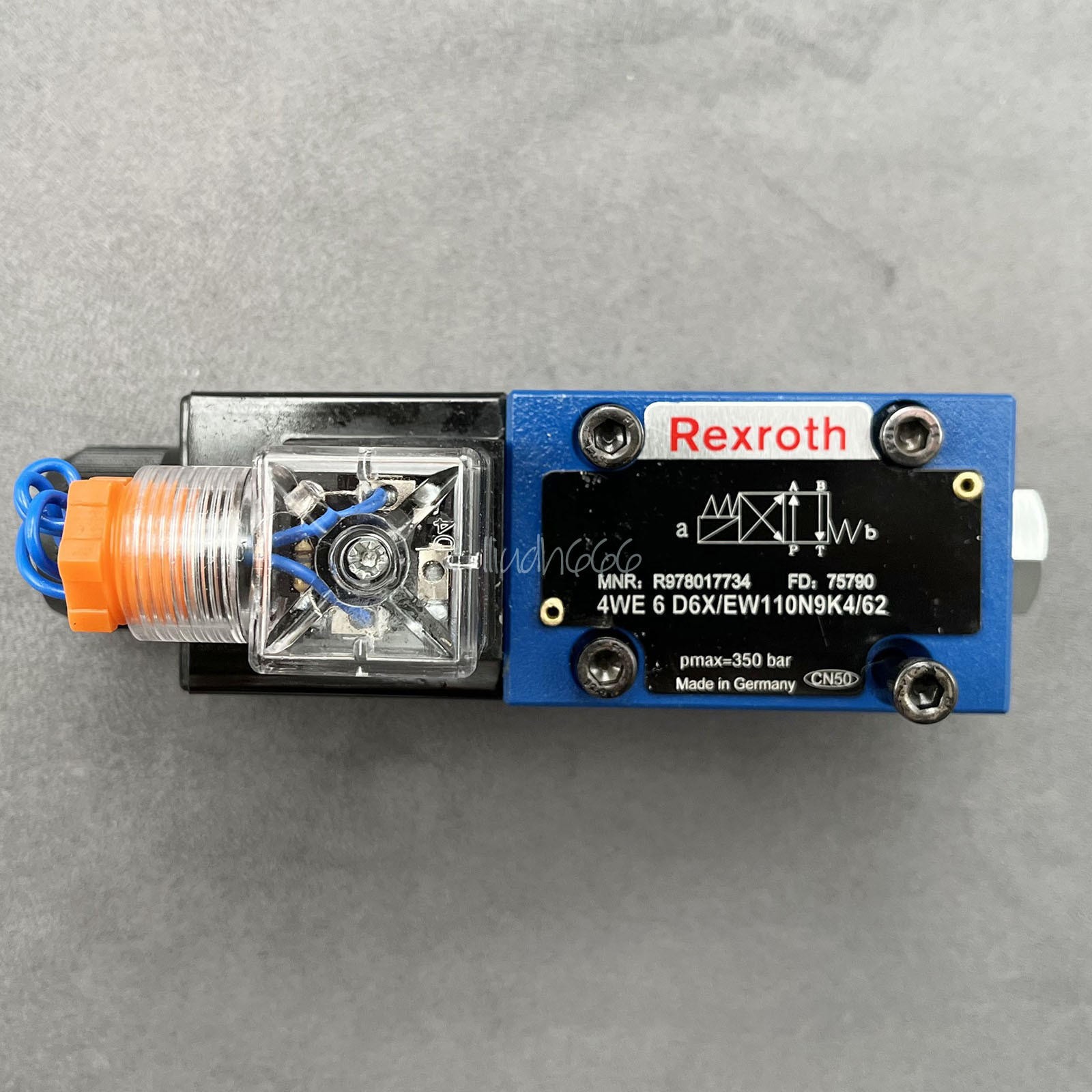 New 1PC Rexroth 4WE6D6X/EW110N9K4/62 R978017734 Solenoid valve
