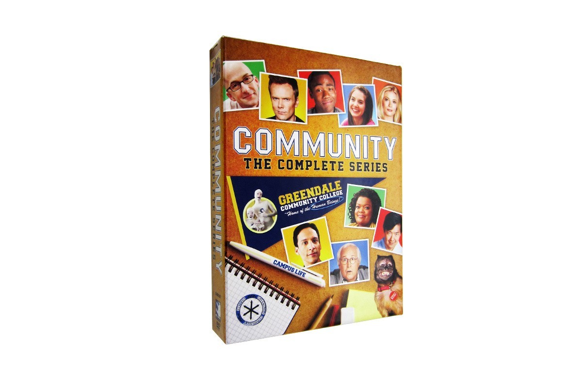 Community the complete series, 12 discs, seasons 1-6, DVD, brand new. Community the complete series, 12 discs, seasons 1-6, DVD, brand new.