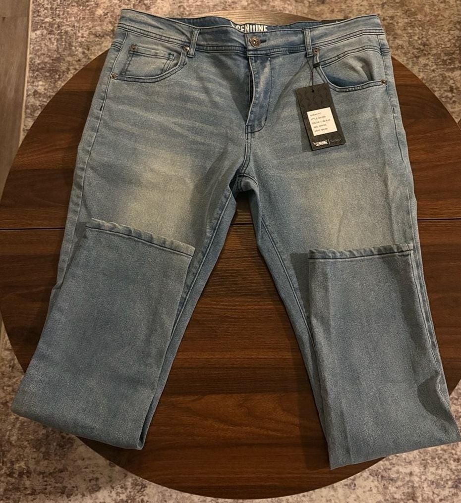 Genuine Authentic Skinny Fit Jeans Light Wash Genuine Authentic Skinny Fit Jeans Light Wash