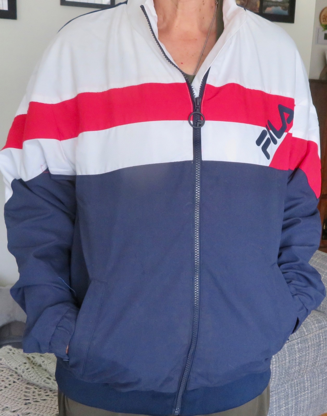 FILA SLADE TRACK JACKET - Size Small - New in MFG Packing FILA SLADE TRACK JACKET - Size Small - New in MFG Packing