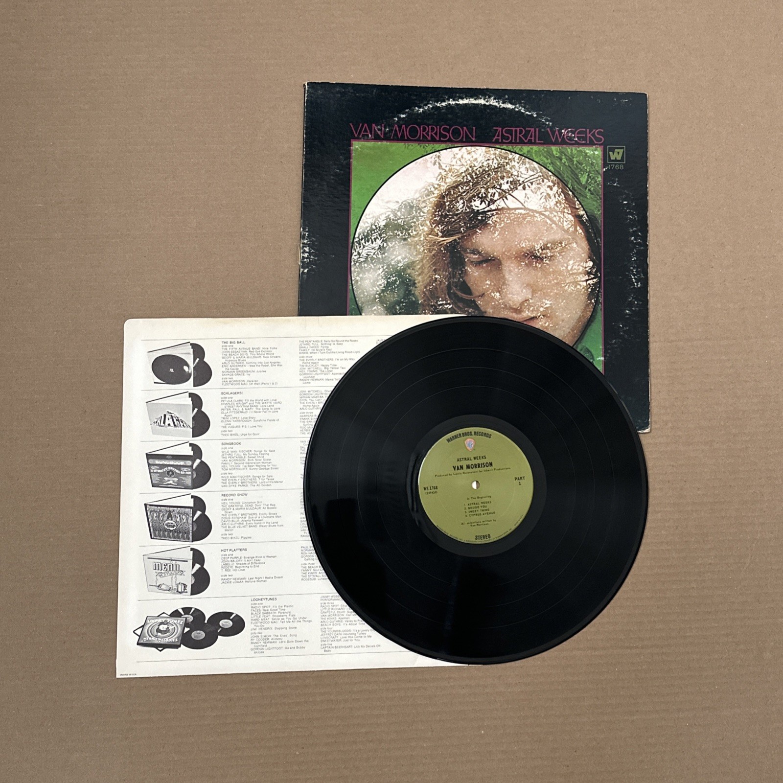 Van Morrison – Astral Weeks WS 1768 • Original Warner Bros. US Press Van Morrison – Astral Weeks WS 1768 • Original Warner Bros. US Press