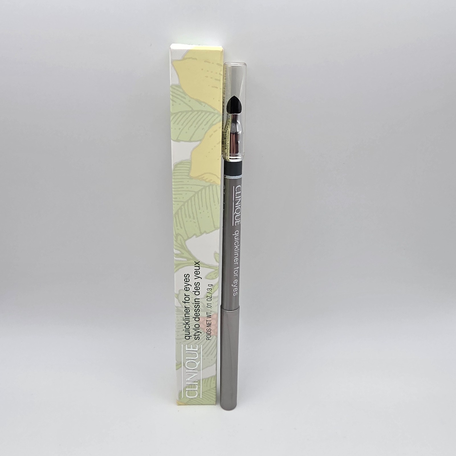 Clinique - Quickliner for Eyes - 04 Slate - With Smudger Full Size New In Box