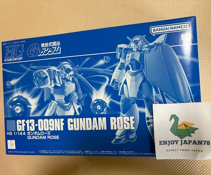 Premium Bandai HG GF13-009NF Gundam Rose HGFC 1/144 from Japan