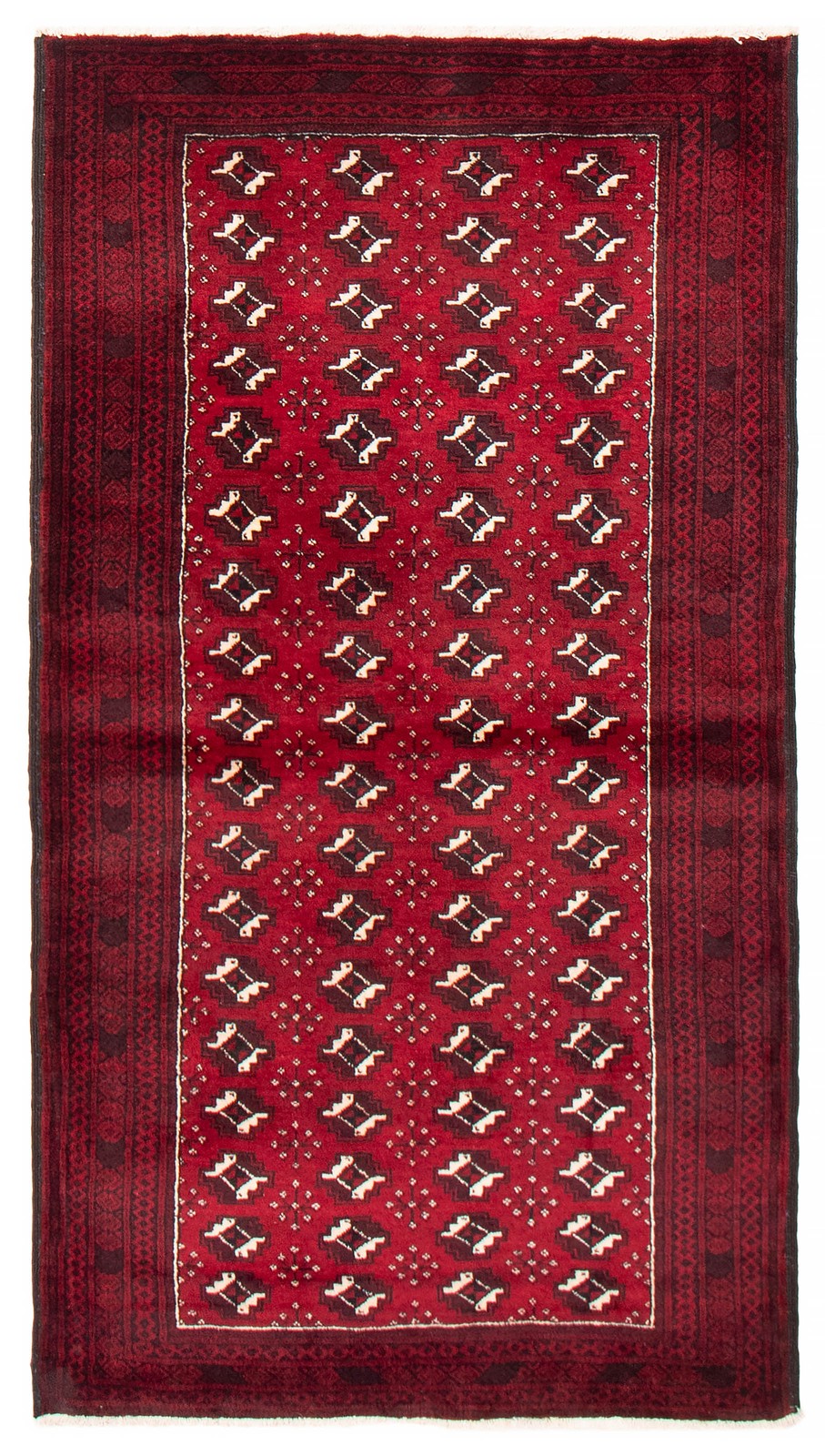 Vintage Hand-Knotted Area Rug 3\'6\