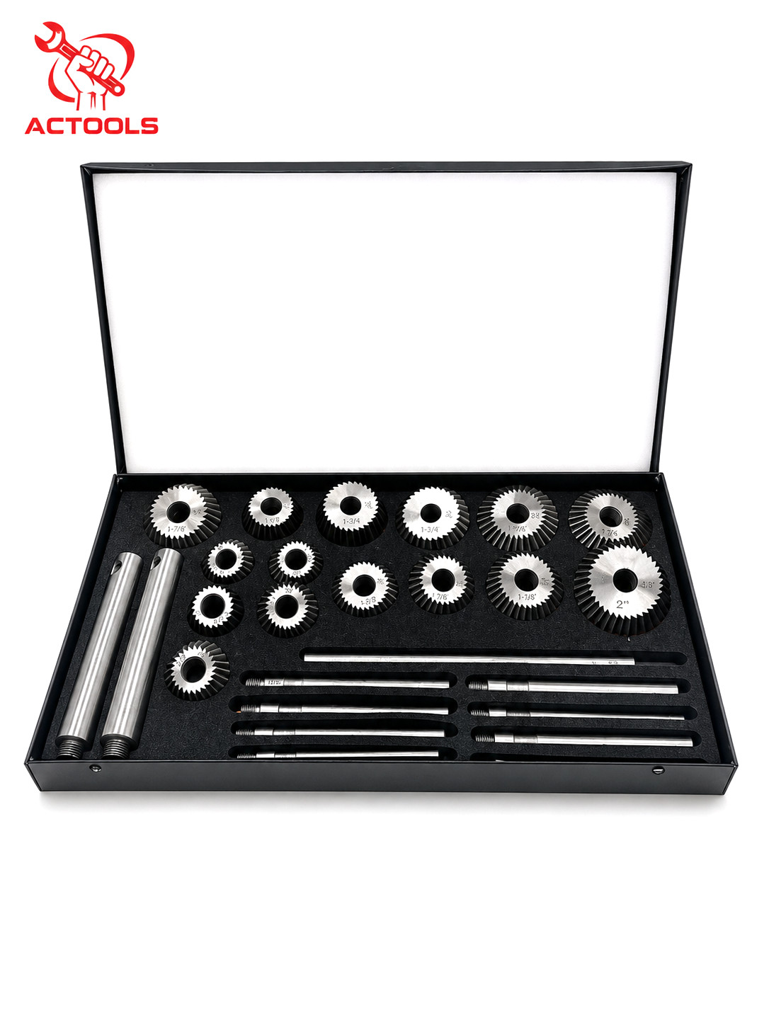 15 Pcs Valve Seat & Face Cutter Set for Vintage Cars & Bikes + Wooden Box USA