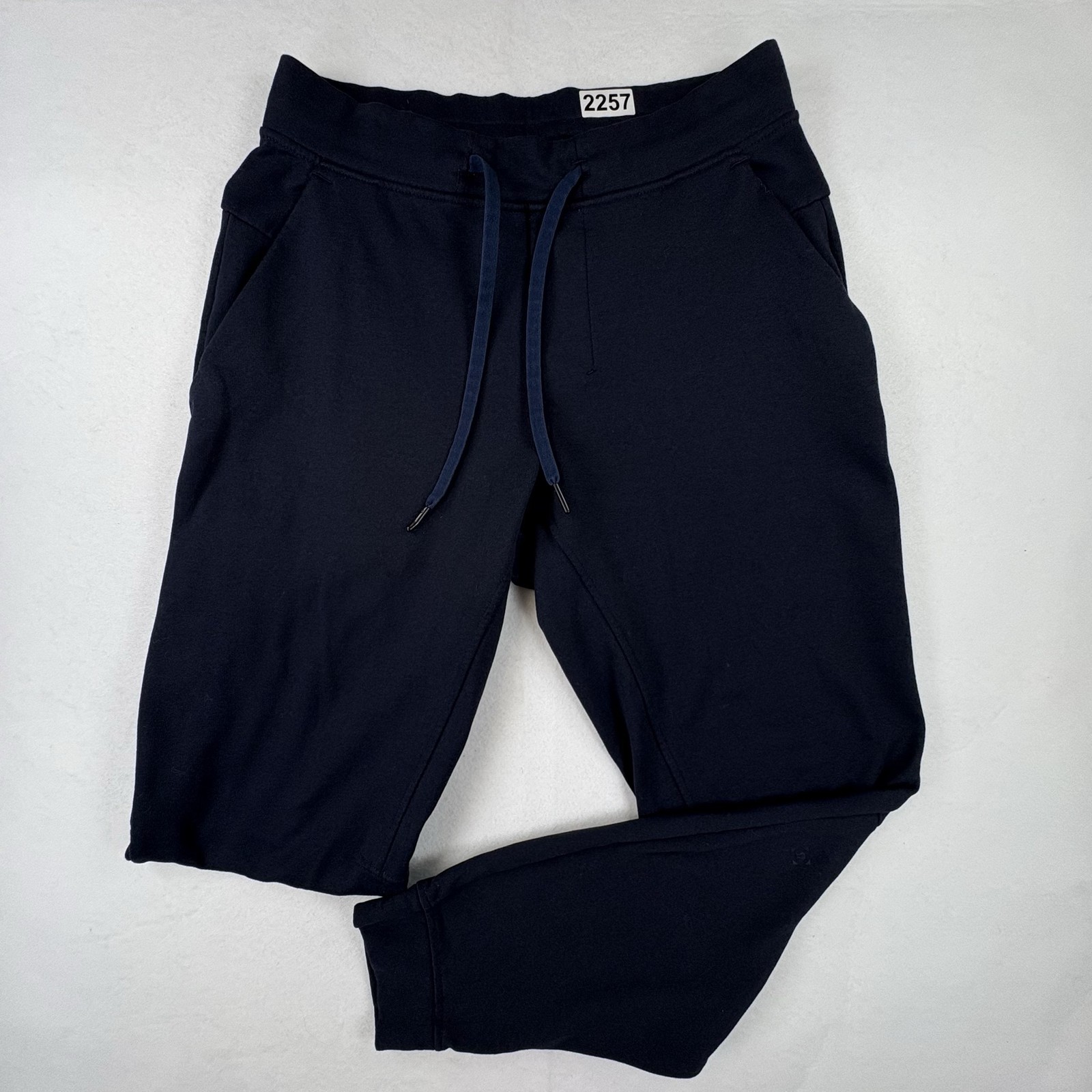 Lululemon City Sweat Thermo Jogger Mens Small Navy 27” Tech Fleece Sweatpants
