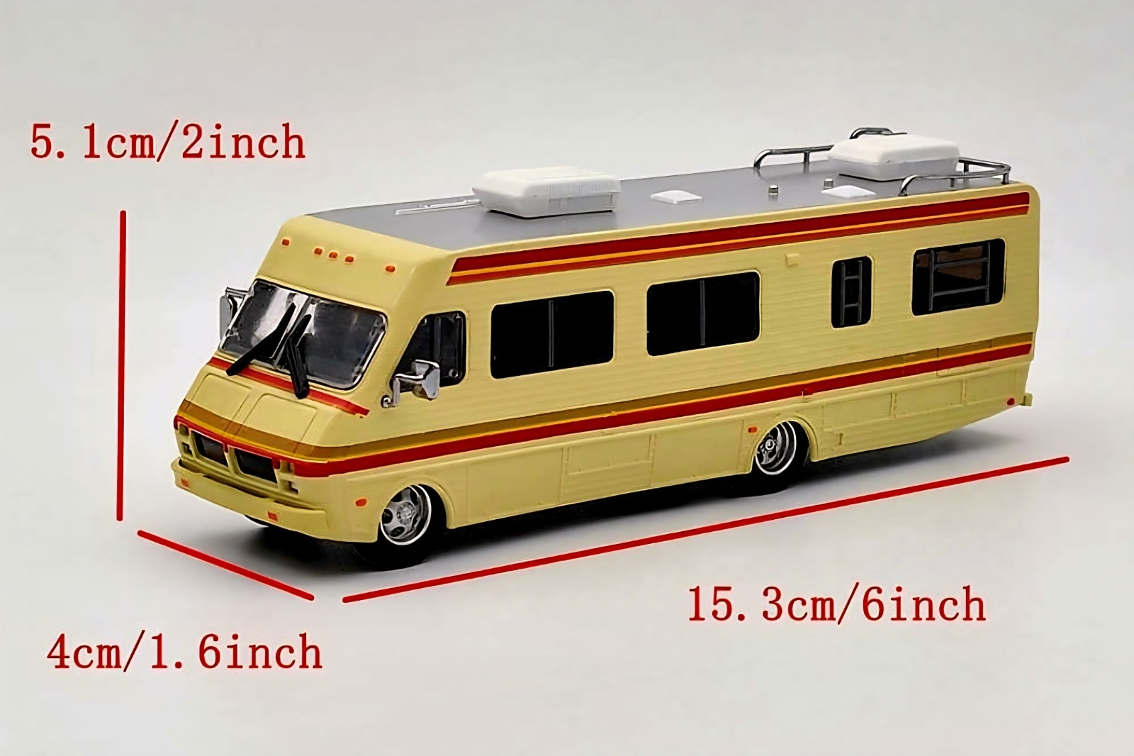 1986 Fleetwood Bounder Motorhome 1:64 Scale Diecast Model