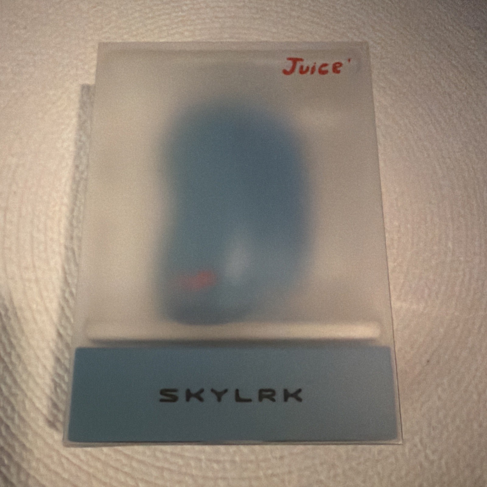 JUSTIN BIEBER 2026 Juice 1 Powerbank Charger SKYLRK Super Blue New In Hand JUSTIN BIEBER 2026 Juice 1 Powerbank Charger SKYLRK Super Blue New In Hand