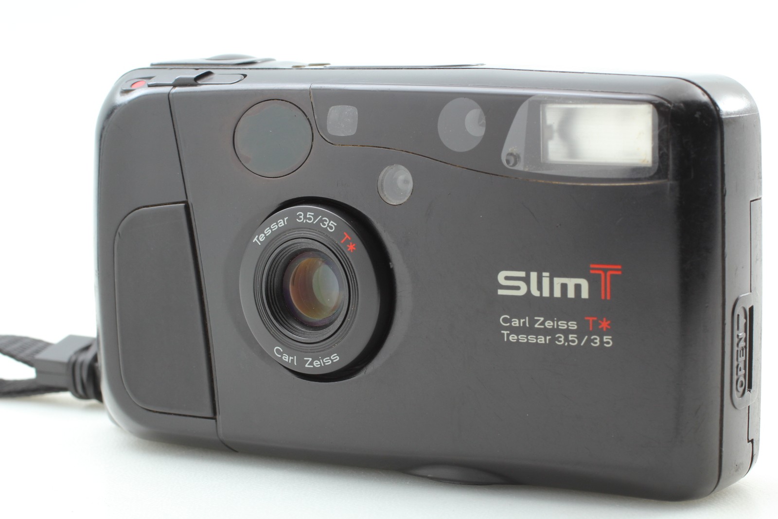 Read [Exc+5 w/ Strap] Kyocera Slim T 35mm Point & Shoot Film Camera From JAPAN