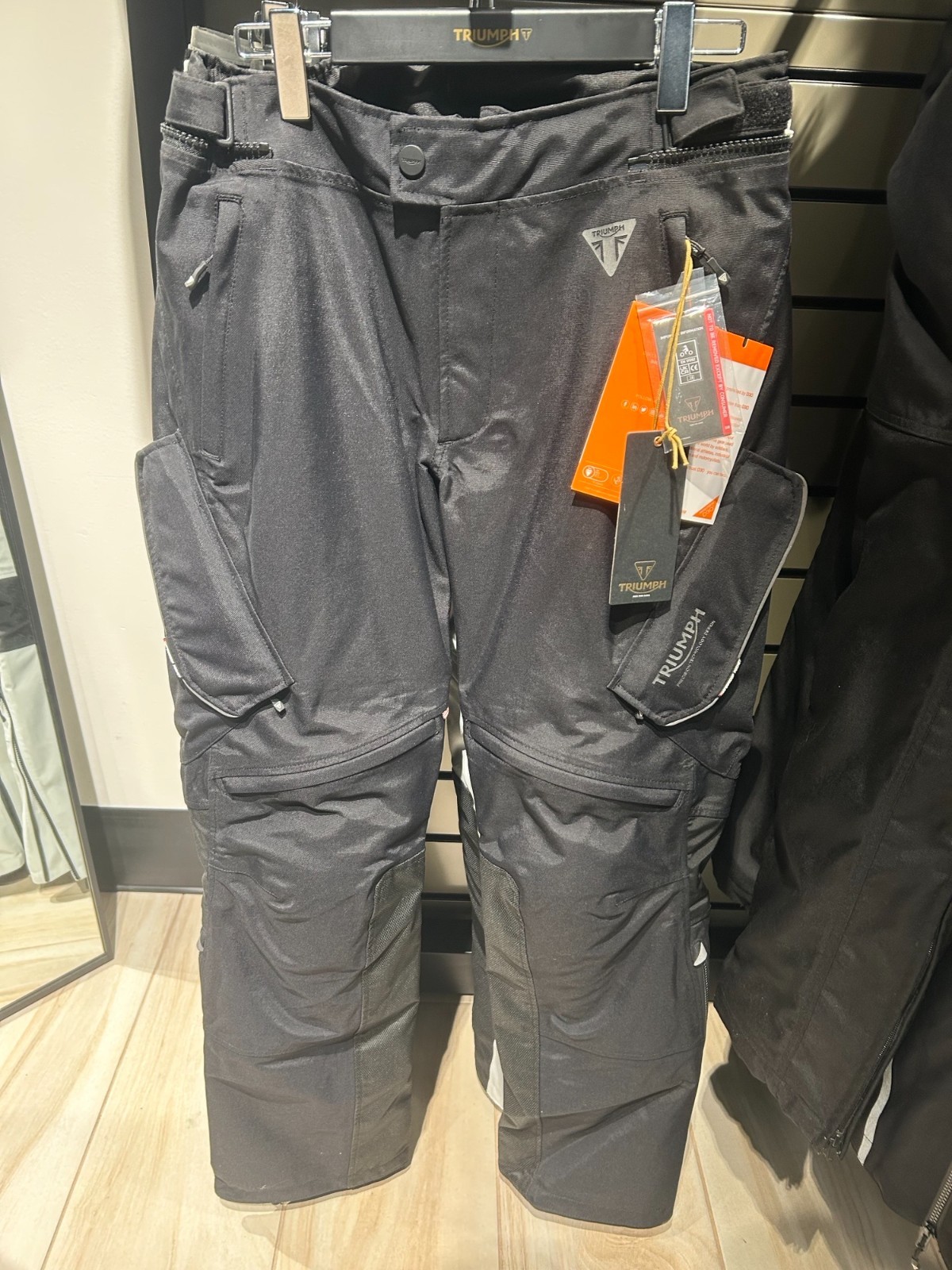 Triumph Cannock Riding Pants Black sz 38 (MTJS2130538) new