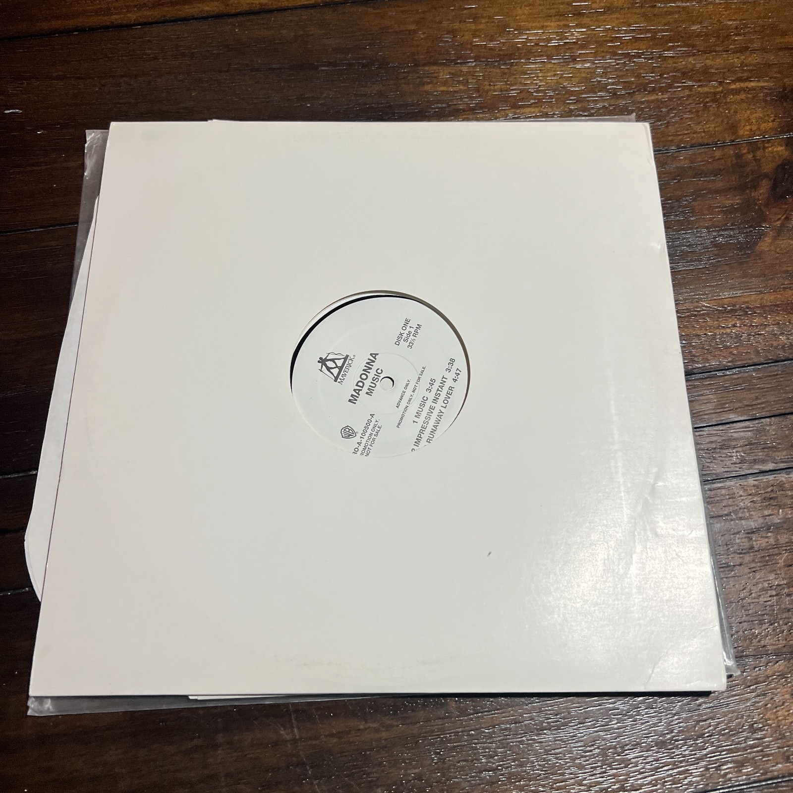 RARE Madonna Music 2 LP Promo Vinyl 2000 Maverick PRO-A-100500-A Complete 2xLP