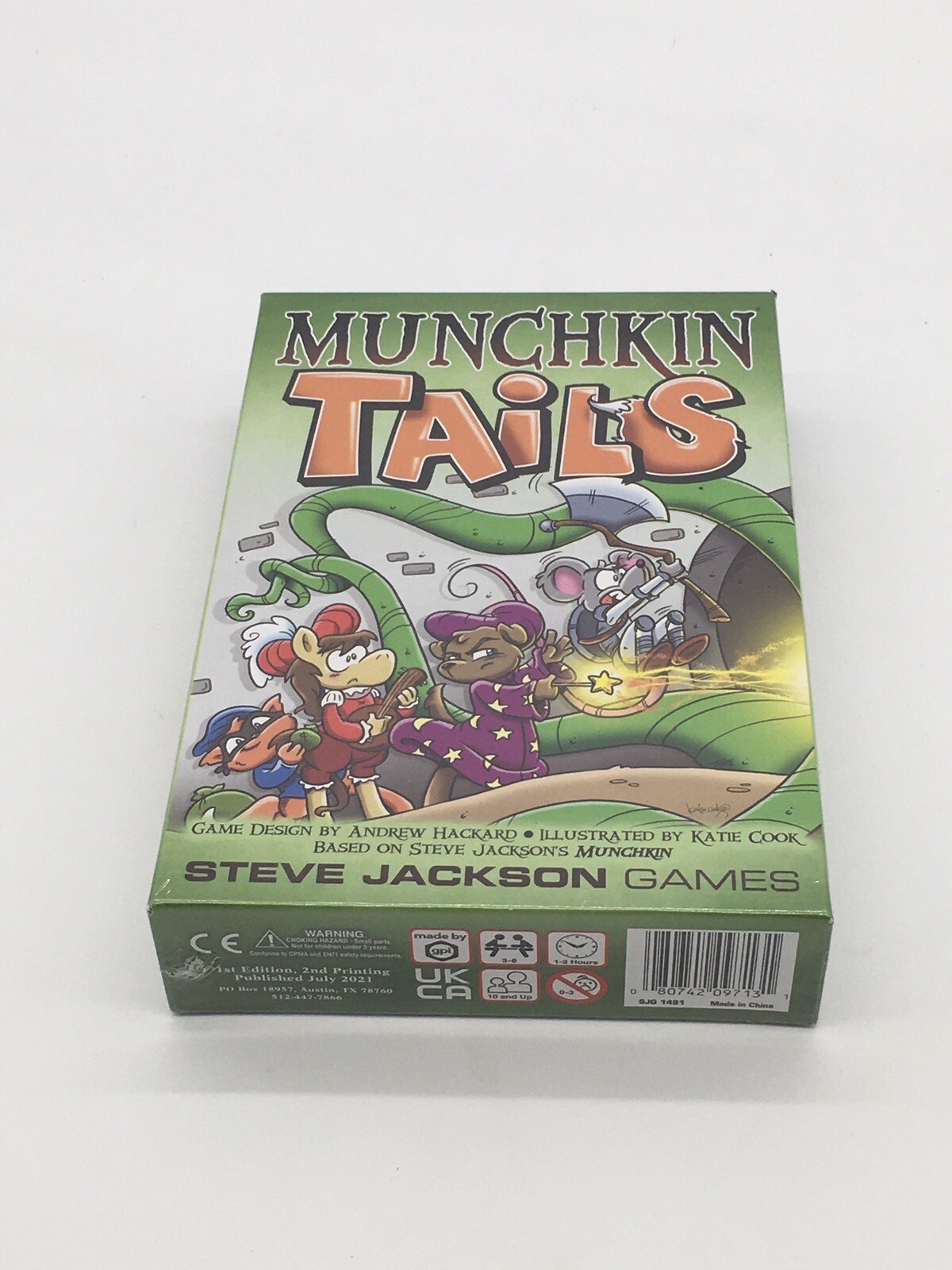 SJG1491 Steve Jackson Games Munchkin: Munchkin Tails brand New