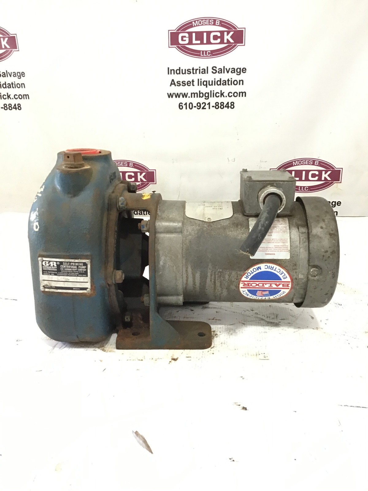Gorman-Rupp 81ZD3 X3/4-3P Series Self-Priming Centrifugal Pump