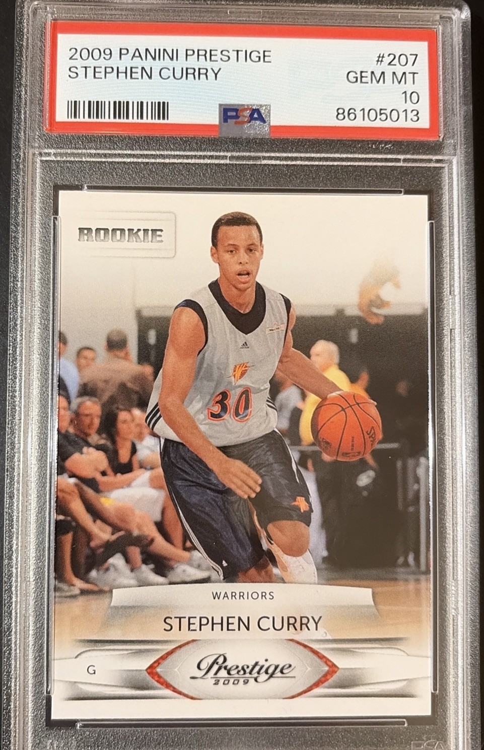 2009 Panini Prestige Stephen Curry #207 ROOKIE PSA 10 GEM MT 2009 Panini Prestige Stephen Curry #207 ROOKIE PSA 10 GEM MT