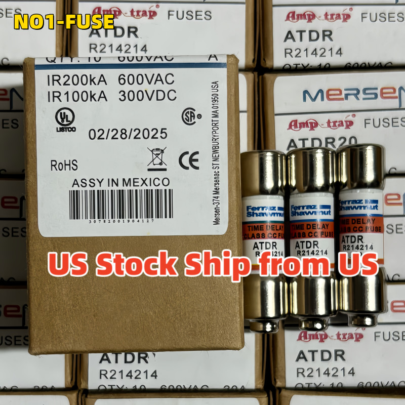 ATDR5 10PCS Ferraz Shawmut ATDR-5 5A 600V Fuse US Stock Ship from US ATDR5 10PCS Ferraz Shawmut ATDR-5 5A 600V Fuse US Stock Ship from US