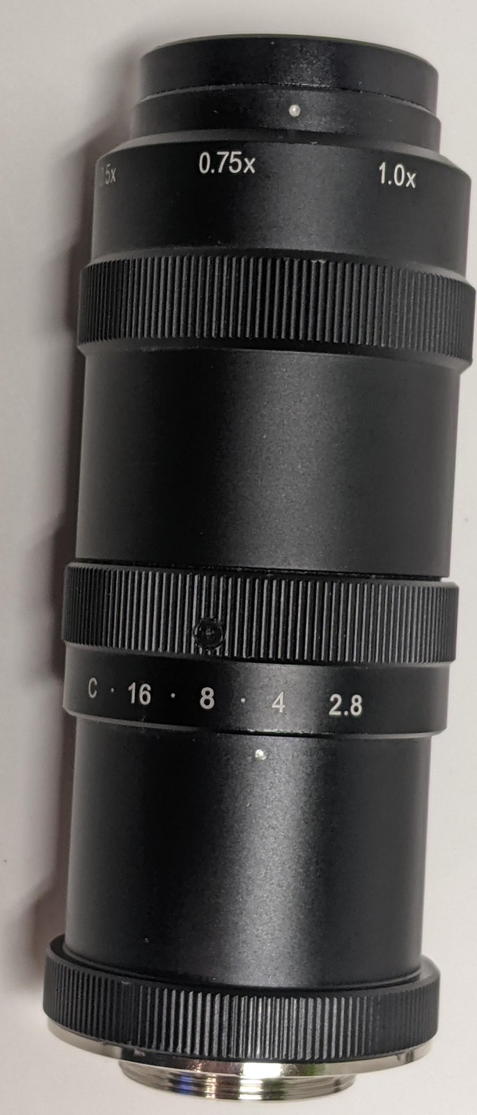 KEYENCE CA-LM0510 Telecentric Macro Lens 0.5X-1.0X C-Mount 2/3-Inch