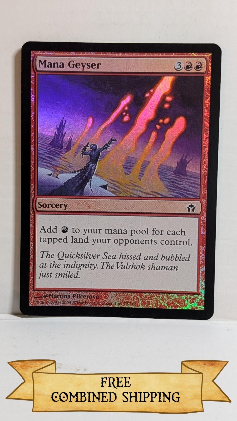 Mana Geyser Conspiracy Foil ...sku: CD683 Mana Geyser Conspiracy Foil ...sku: CD683
