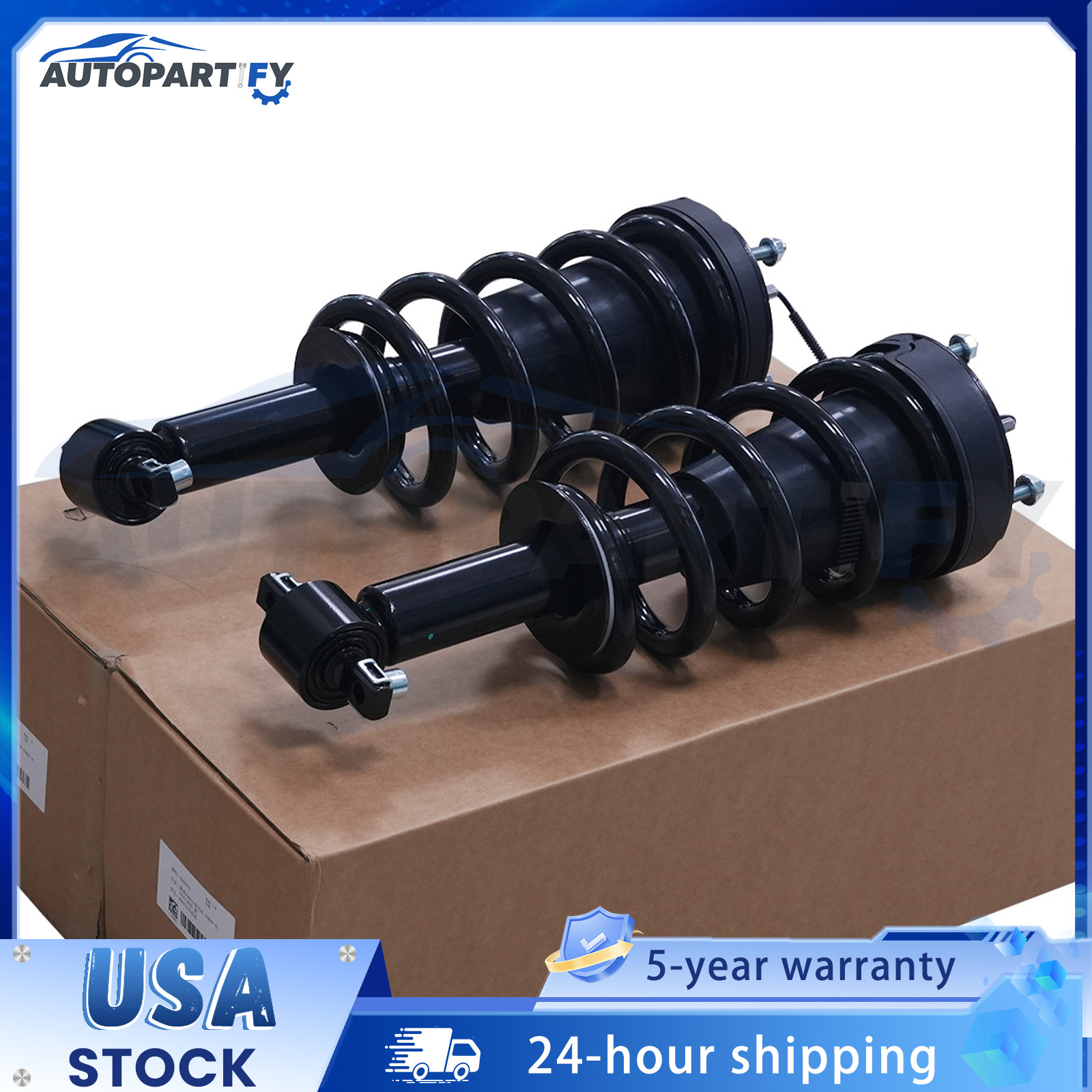 GENUINE 2X Front Shock Struts Assys Fit 14-20 Escalade Yukon MagneRide 84176631