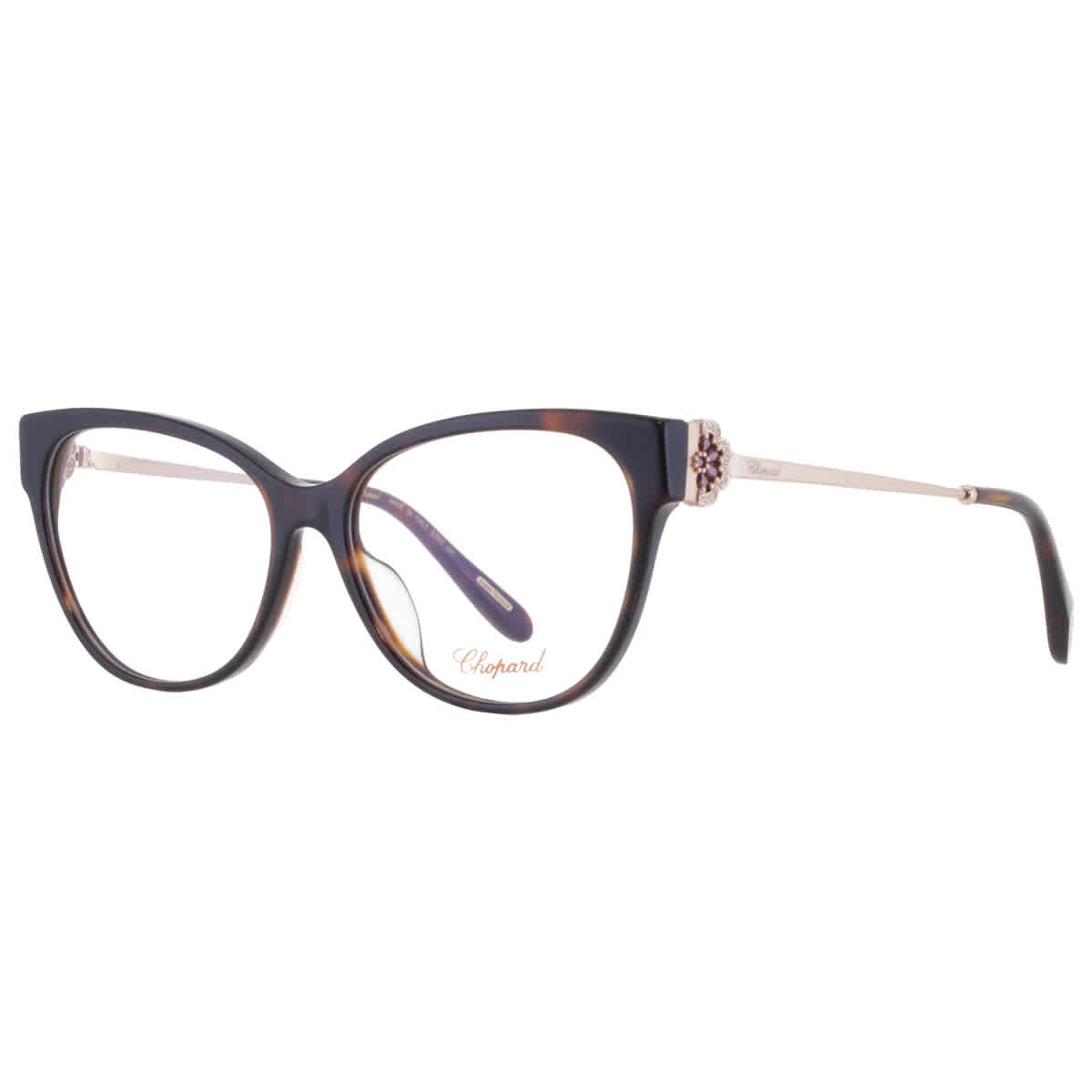 Chopard Demo Cat Eye Ladies Eyeglasses VCH325S 01AY 55 VCH325S 01AY 55