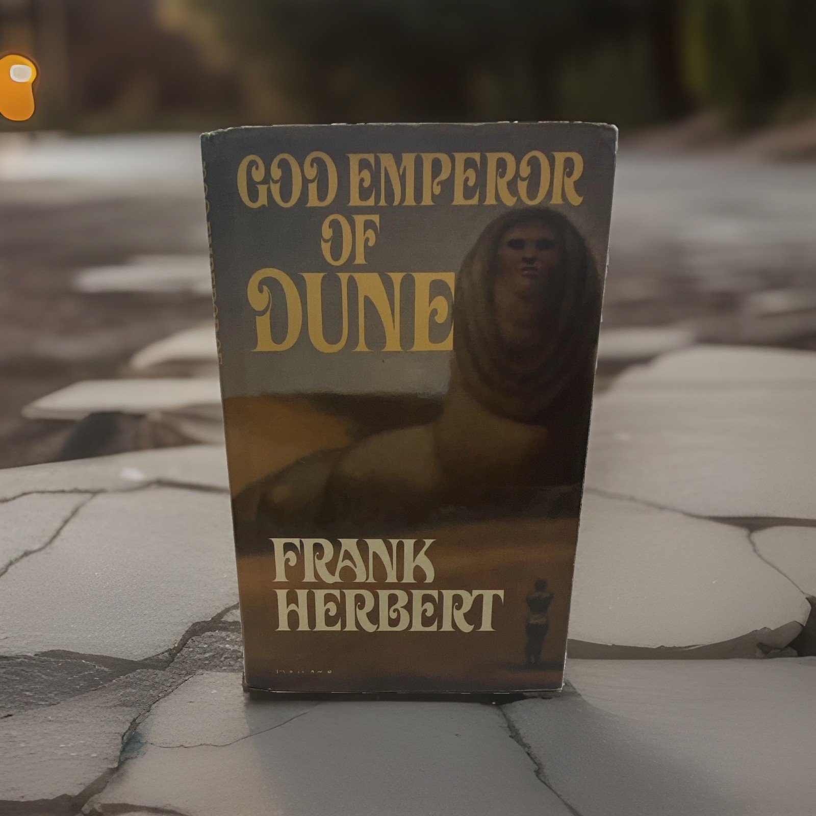 Frank Herbert God Emperor of Dune HC w/ DJ Inscribed Putnam's Sons 1981