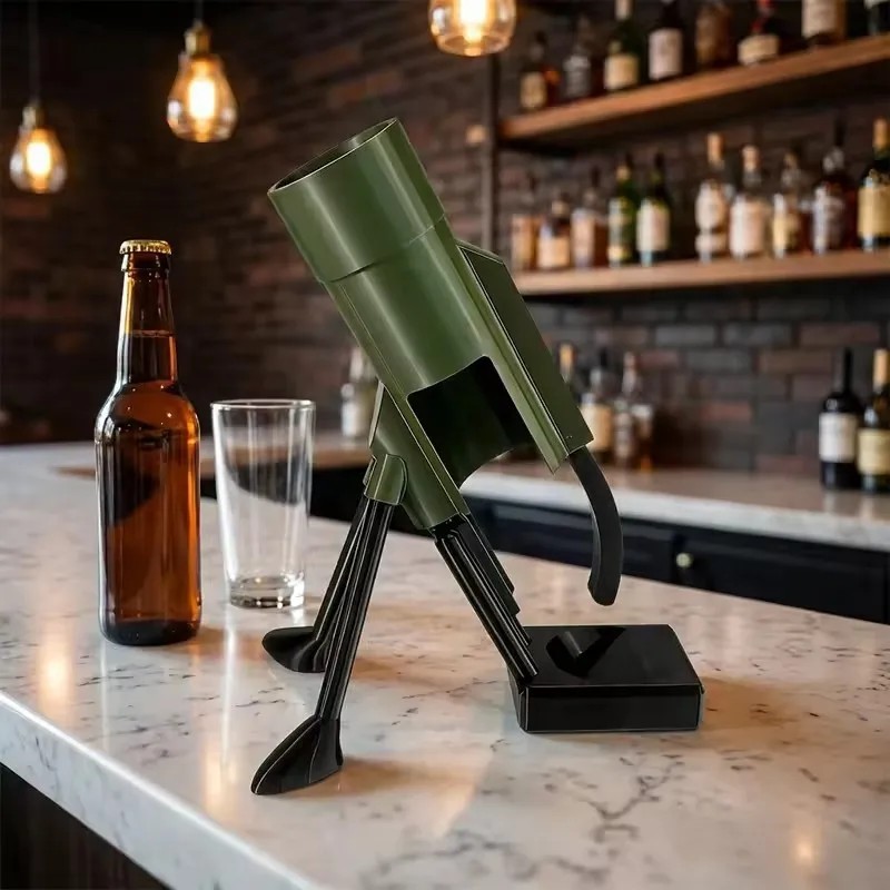 Mortar Bottle Opener For 12oz Bottles - Tactical Beer Cap Launcher - Fun Gift