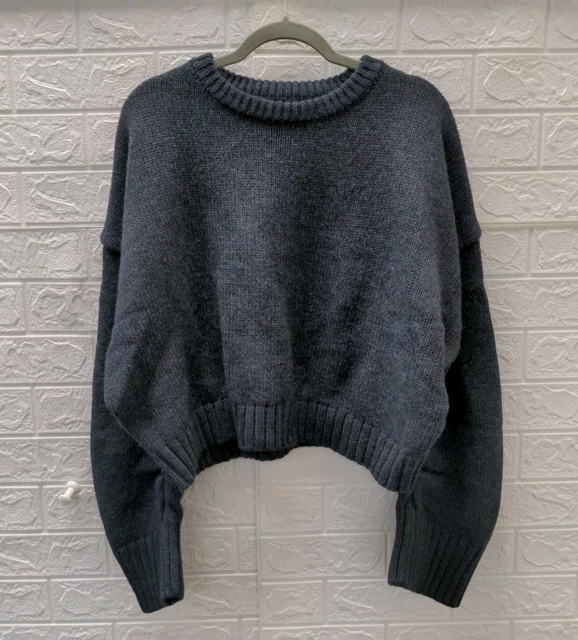 New Dissh Amy Ink Crew Neck Cotton Jumper Women\'s Size M