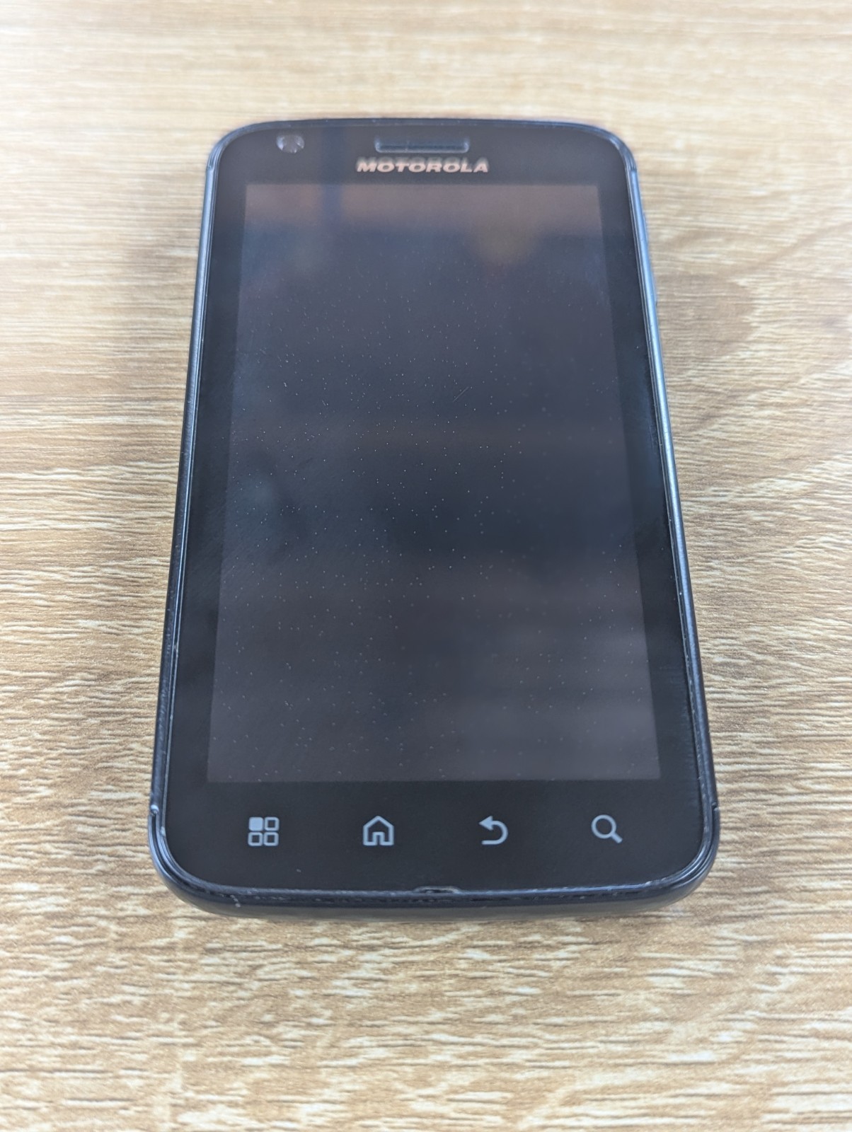 Motorola Atrix 4G MB860 - Black - Vintage Android Phone FOR PARTS UNTESTED