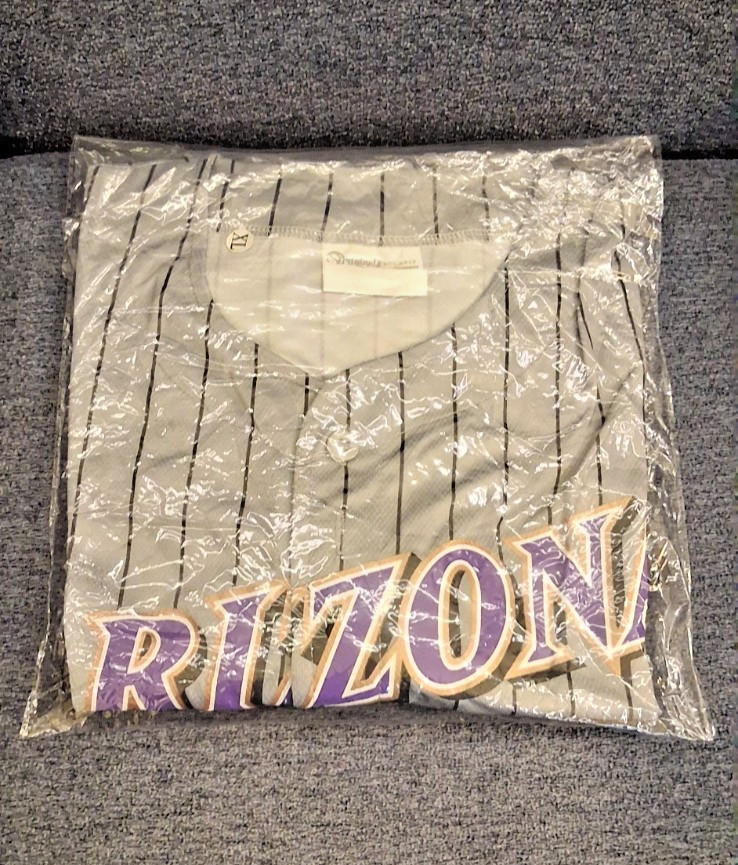 🏆Arizona Diamondbacks 2001 Throwback Jersey XL SGA In Hand Fast Shipping