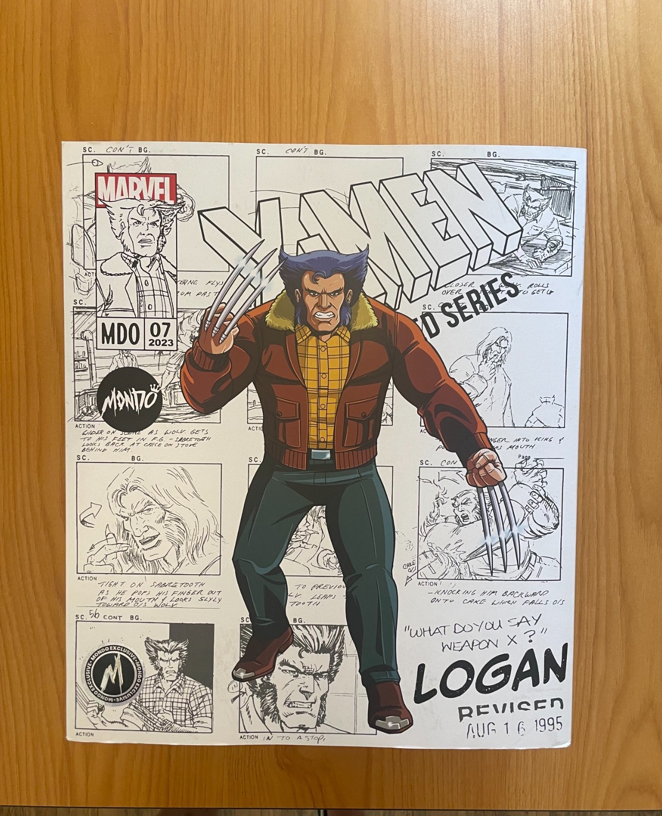 X-Men: The Animated Series Logan 1:6 Scale Action Figure SDCC 2023 Exclusive