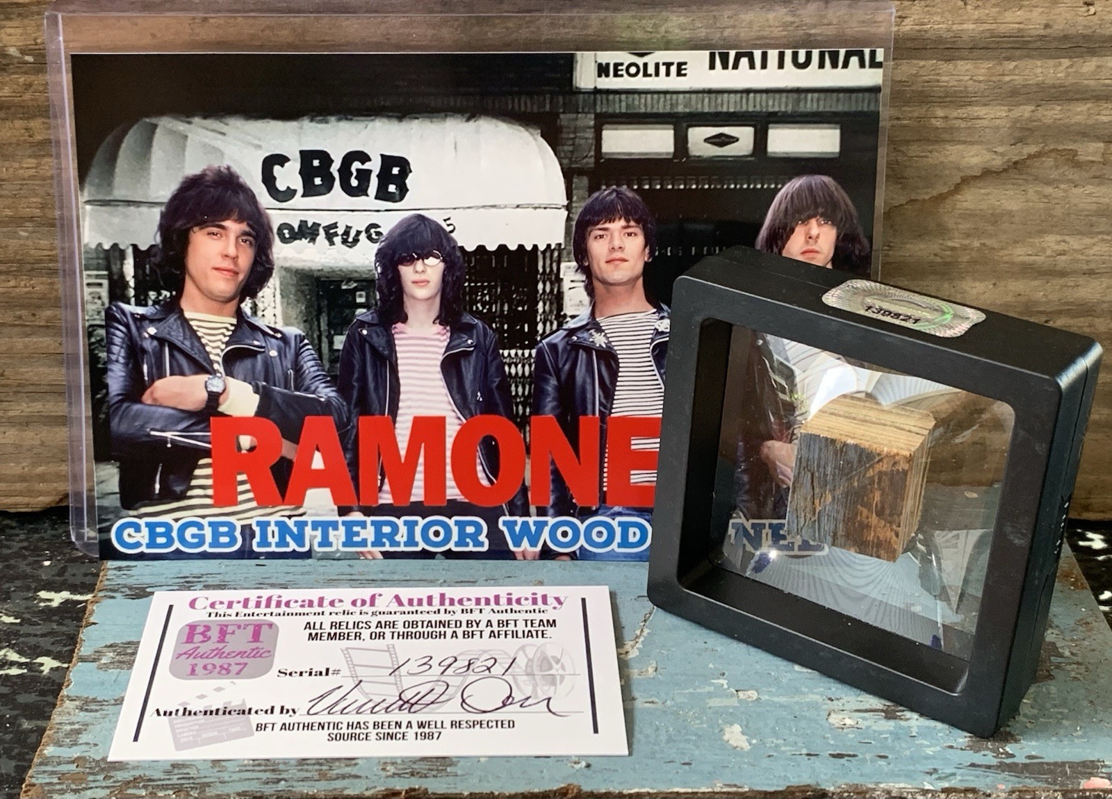CBGB Original Interior Wood The Ramones Punk Rock Manhattan New York